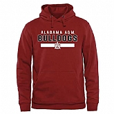 Men's Alabama Ax26M Bulldogs Team Strong Pullover Hoodie - Maroon,baseball caps,new era cap wholesale,wholesale hats